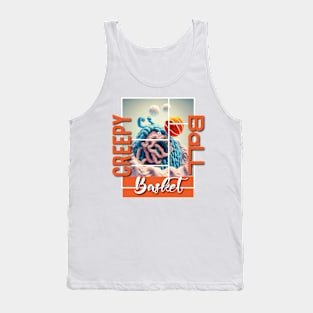 Creepy Basket Ball Tank Top